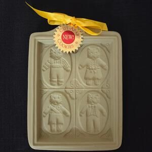 NWT Vintage 1996 Brown Bag Cookie Art Craft Mold "Cat Family Album"